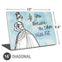 Disney Cinderella Sketch Art Shoe Will Fit Universal Laptop 16in (13 x 9.4in) Skin