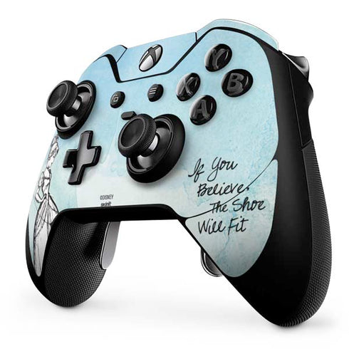 Disney Cinderella Sketch Art Shoe Will Fit Xbox One Elite Controller Skin