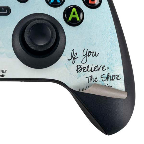Disney Cinderella Sketch Art Shoe Will Fit Xbox Series X Controller Skin