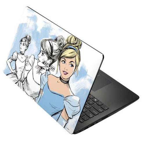 Disney Princess Cinderella Sketch Asus X502CA 15.6 Skin