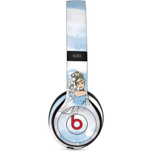 Disney Princess Cinderella Sketch Beats Solo 2 Wireless Skin