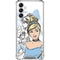 Disney Princess Cinderella Sketch Galaxy A14 5G Clear Case
