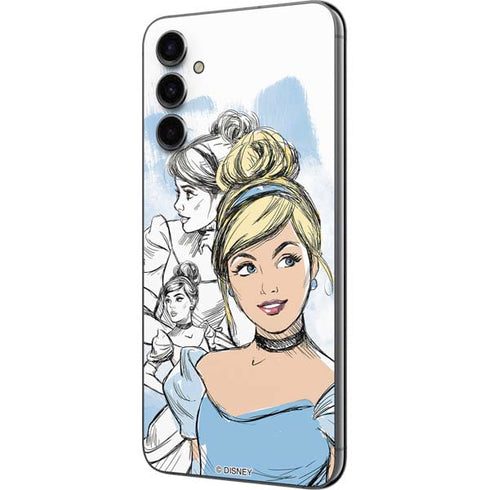 Disney Princess Cinderella Sketch Galaxy A14 5G Skin