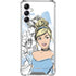 Disney Princess Cinderella Sketch Galaxy A15 5G Clear Case