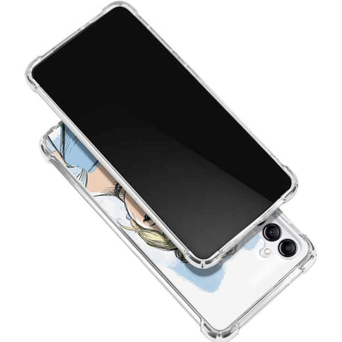 Disney Princess Cinderella Sketch Galaxy A15 5G Clear Case