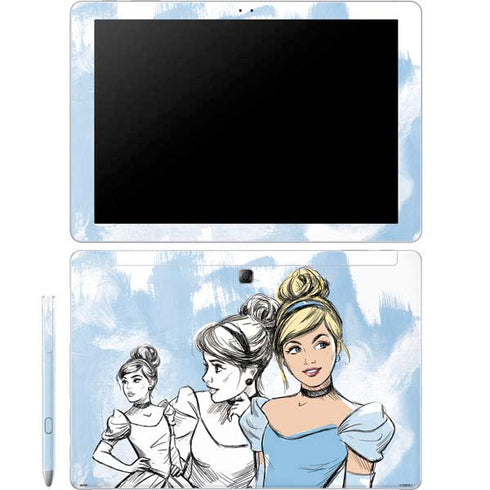 Disney Princess Cinderella Sketch Galaxy Book 12in Skin