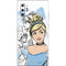 Disney Princess Cinderella Sketch Galaxy Note 10 Plus Skin