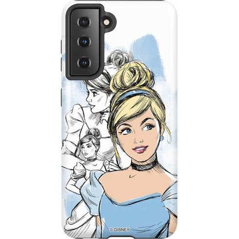 Disney Princess Cinderella Sketch Galaxy S21 5G Pro Case