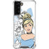Disney Princess Cinderella Sketch Galaxy S21 FE Clear Case