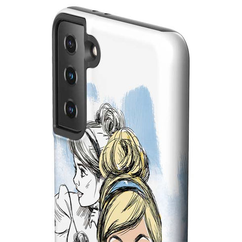 Disney Princess Cinderella Sketch Galaxy S21 FE Pro Case