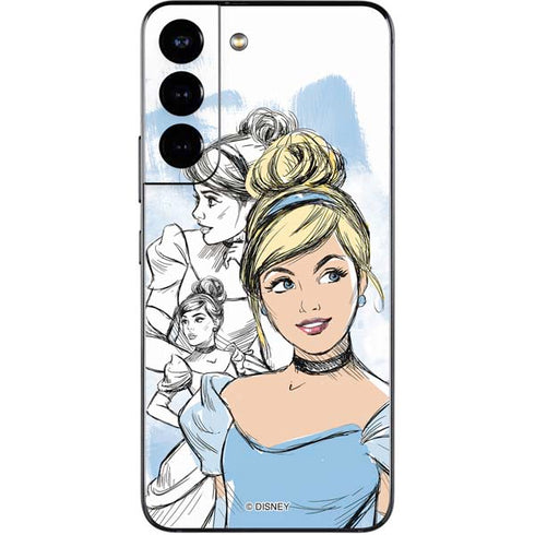 Disney Princess Cinderella Sketch Galaxy S22 Skin