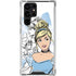Disney Princess Cinderella Sketch Galaxy S22 Ultra Clear Case