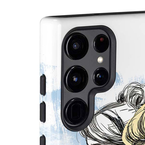 Disney Princess Cinderella Sketch Galaxy S22 Ultra Pro Case