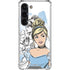 Disney Princess Cinderella Sketch Galaxy S23 Clear Case