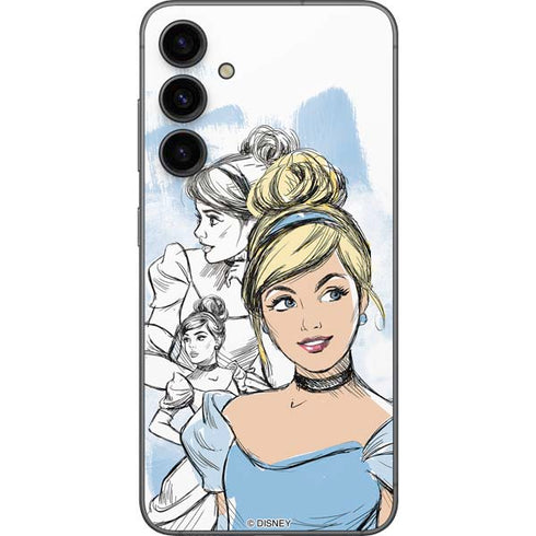 Disney Princess Cinderella Sketch Galaxy S23 FE Skin