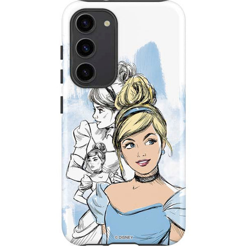 Disney Princess Cinderella Sketch Galaxy S23 Plus Pro Case
