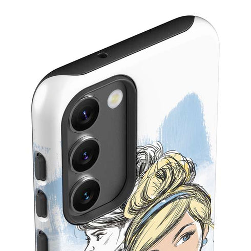Disney Princess Cinderella Sketch Galaxy S23 Plus Pro Case