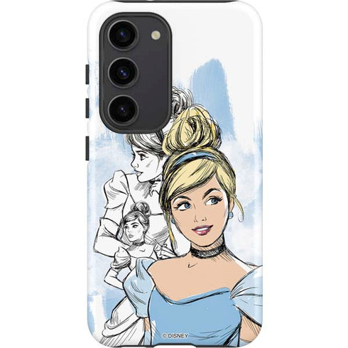 Disney Princess Cinderella Sketch Galaxy S23 Pro Case
