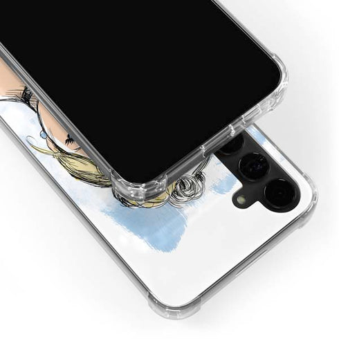 Disney Princess Cinderella Sketch Galaxy S24 Plus Clear Case