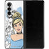 Disney Princess Cinderella Sketch Galaxy Z Fold3 5G Skin