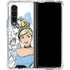 Disney Princess Cinderella Sketch Galaxy Z Fold4 5G Clear Case