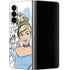 Disney Princess Cinderella Sketch Galaxy Z Fold4 5G Skin