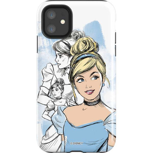 Disney Princess Cinderella Sketch iPhone 11 Impact Case