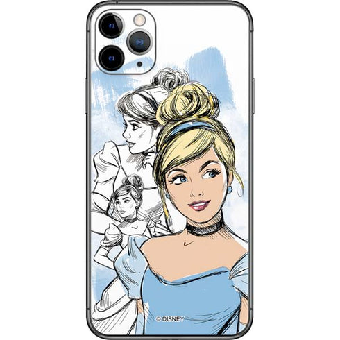 Disney Princess Cinderella Sketch iPhone 11 Pro Max Skin