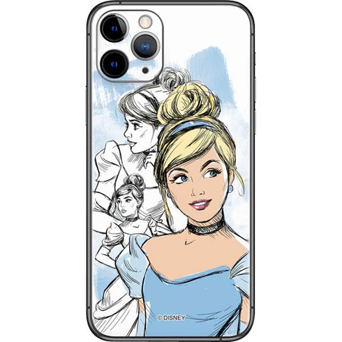 Disney Princess Cinderella Sketch iPhone 11 Pro Skin