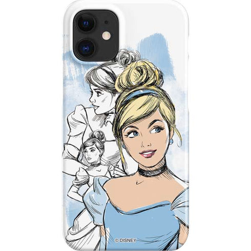 Disney Princess Cinderella Sketch iPhone 12 Mini Lite Case