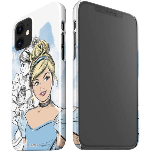 Disney Princess Cinderella Sketch iPhone 12 Mini Lite Case