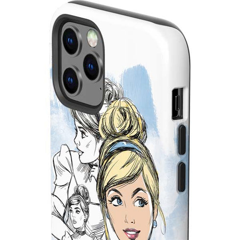 Disney Princess Cinderella Sketch iPhone 12 Pro Impact Case