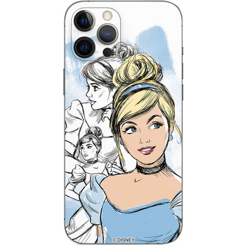 Disney Princess Cinderella Sketch iPhone 12 Pro Max Skin