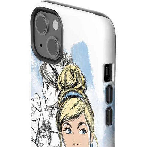 Disney Princess Cinderella Sketch iPhone 13 Impact Case