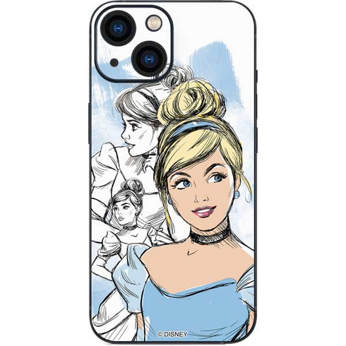 Disney Princess Cinderella Sketch iPhone 13 Mini Skin