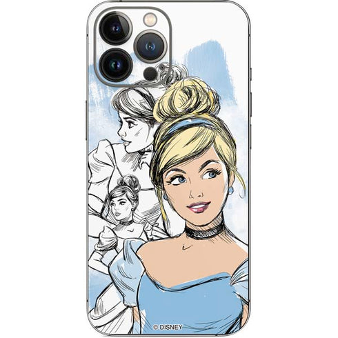 Disney Princess Cinderella Sketch iPhone 13 Pro Max Skin