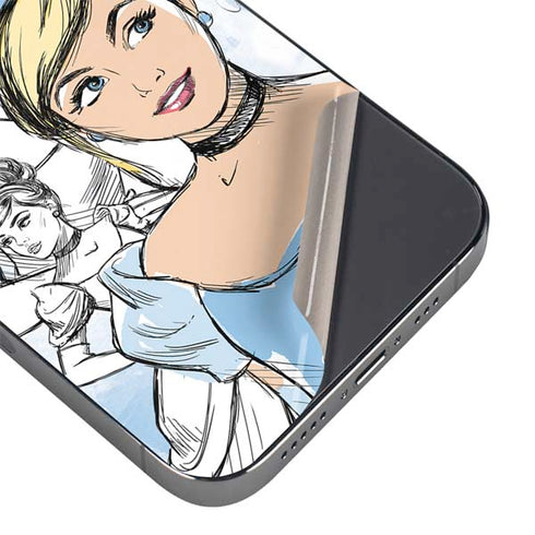 Disney Princess Cinderella Sketch iPhone 13 Pro Skin