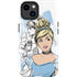 Disney Princess Cinderella Sketch iPhone 15 Plus Impact Case