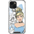 Disney Princess Cinderella Sketch iPhone 14 Plus Clear Case
