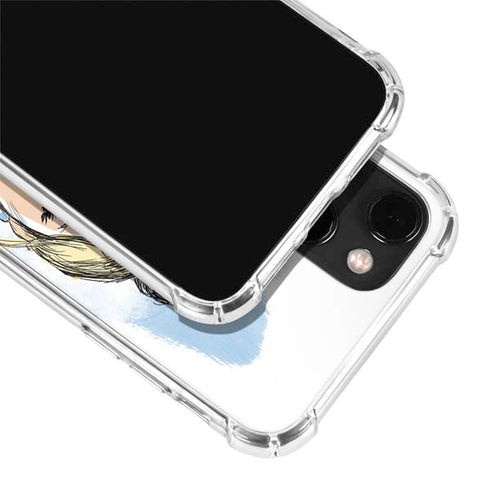 Disney Princess Cinderella Sketch iPhone 14 Plus Clear Case