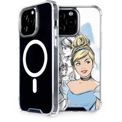 Disney Princess Cinderella Sketch iPhone 14 Pro Max MagSafe Case