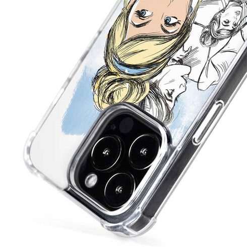 Disney Princess Cinderella Sketch iPhone 15 Pro Max MagSafe Case