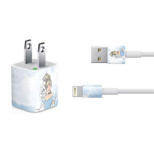 Disney Princess Cinderella Sketch iPhone Charger (5W USB) Skin