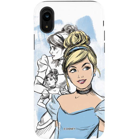 Disney Princess Cinderella Sketch iPhone XR Pro Case