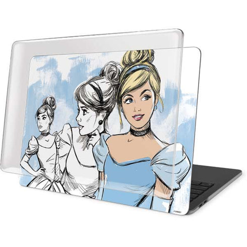 Disney Princess Cinderella Sketch MacBook Pro 13in (2020) Case plus Skin