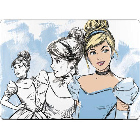 Disney Princess Cinderella Sketch MacBook Pro 14in (2021-24) Skin