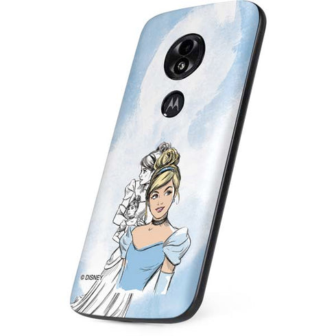 Disney Princess Cinderella Sketch Moto E5 Play Skin
