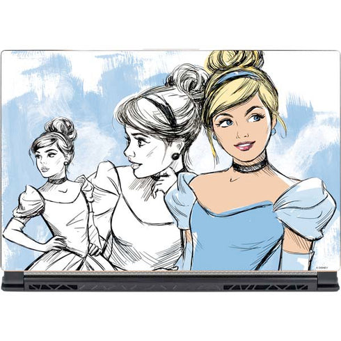 Disney Princess Cinderella Sketch MSI GS65 Stealth Laptop Skin