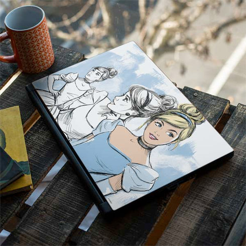 Disney Princess Cinderella Sketch MSI GS65 Stealth Laptop Skin