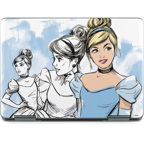 Disney Princess Cinderella Sketch Notebook 9 Pro 13in (2017) Skin